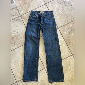 Men’s wrangler 20X jeans 27 x 34 reg fit